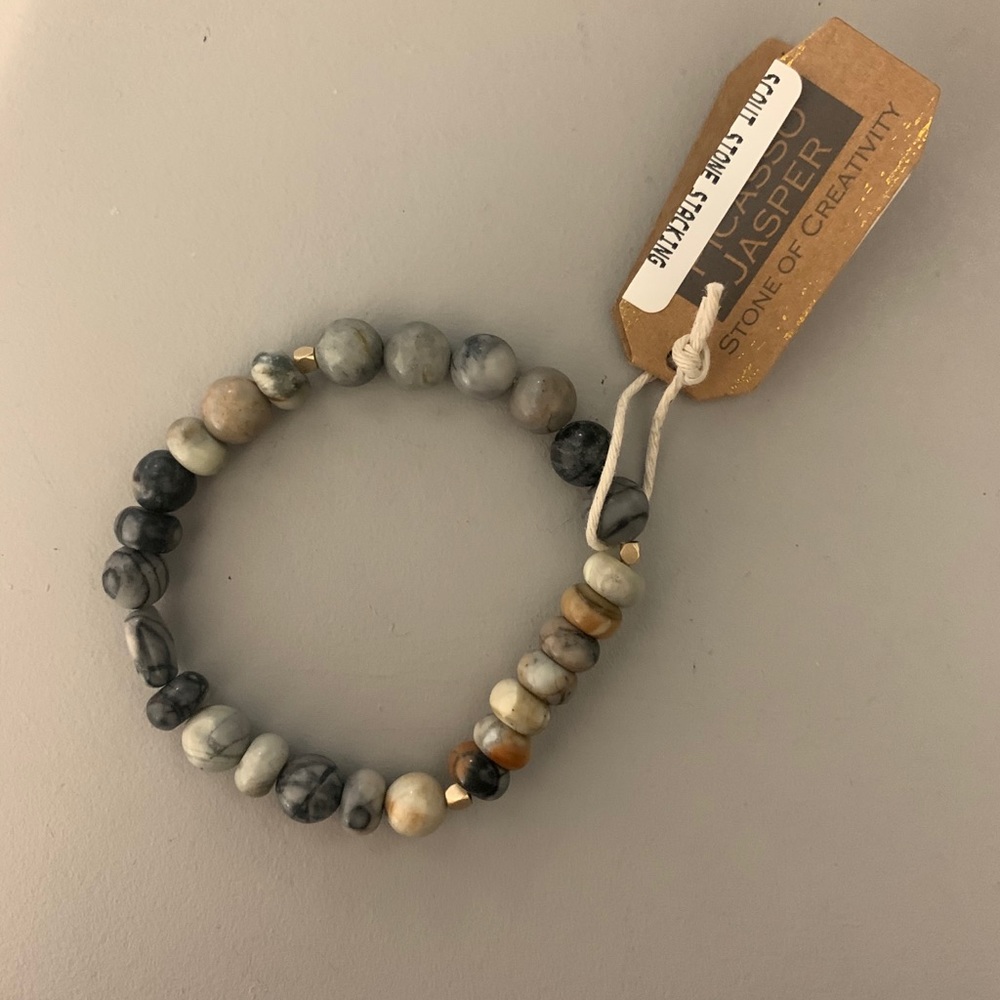 2 Assorted Stone Bracelets